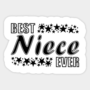 Best Niece Ever Sticker